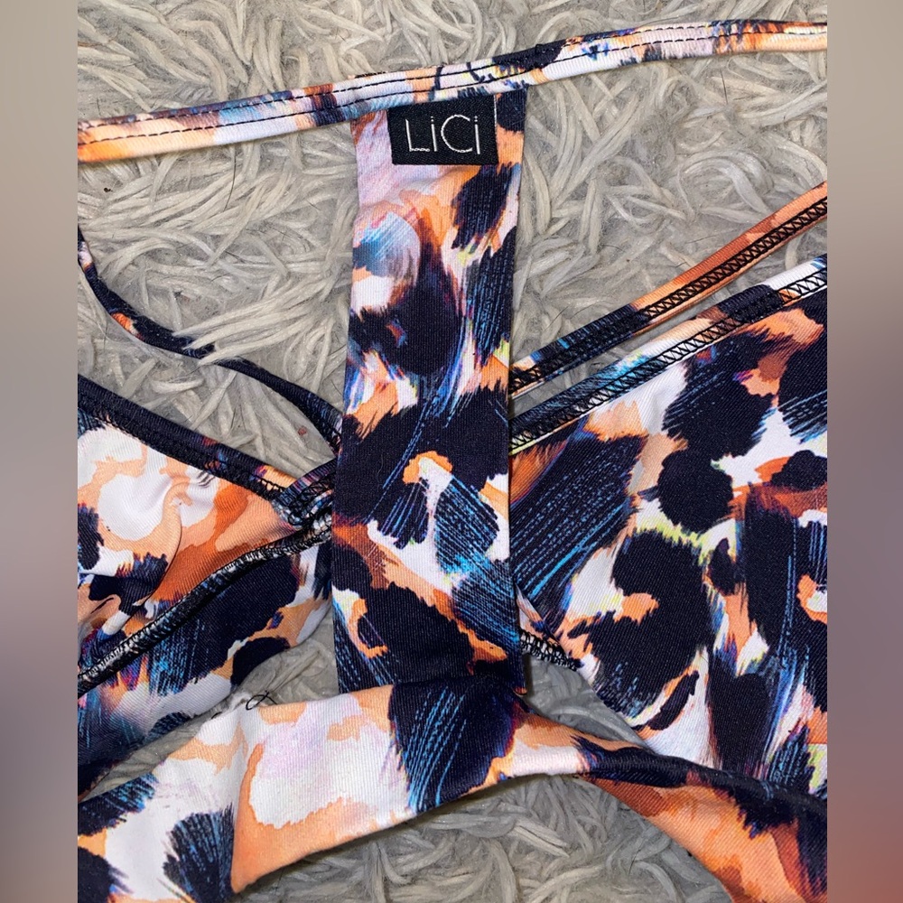 LICI FIT size S/M Wild Thing Strappy Sports Bra - Picture 4 of 4